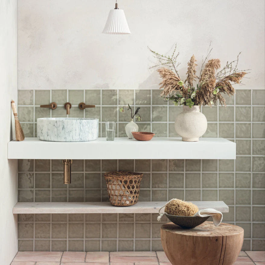 Provence Miramar Square Glazed Tile - Image 6
