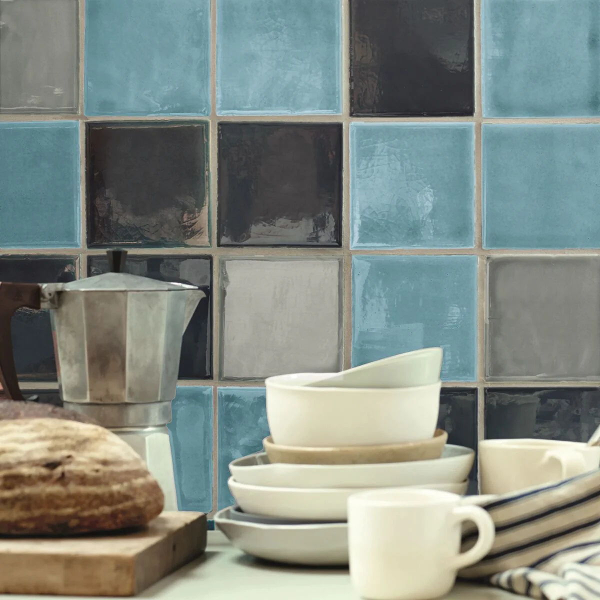 Provence Turbie Square Glazed Tile - Image 5