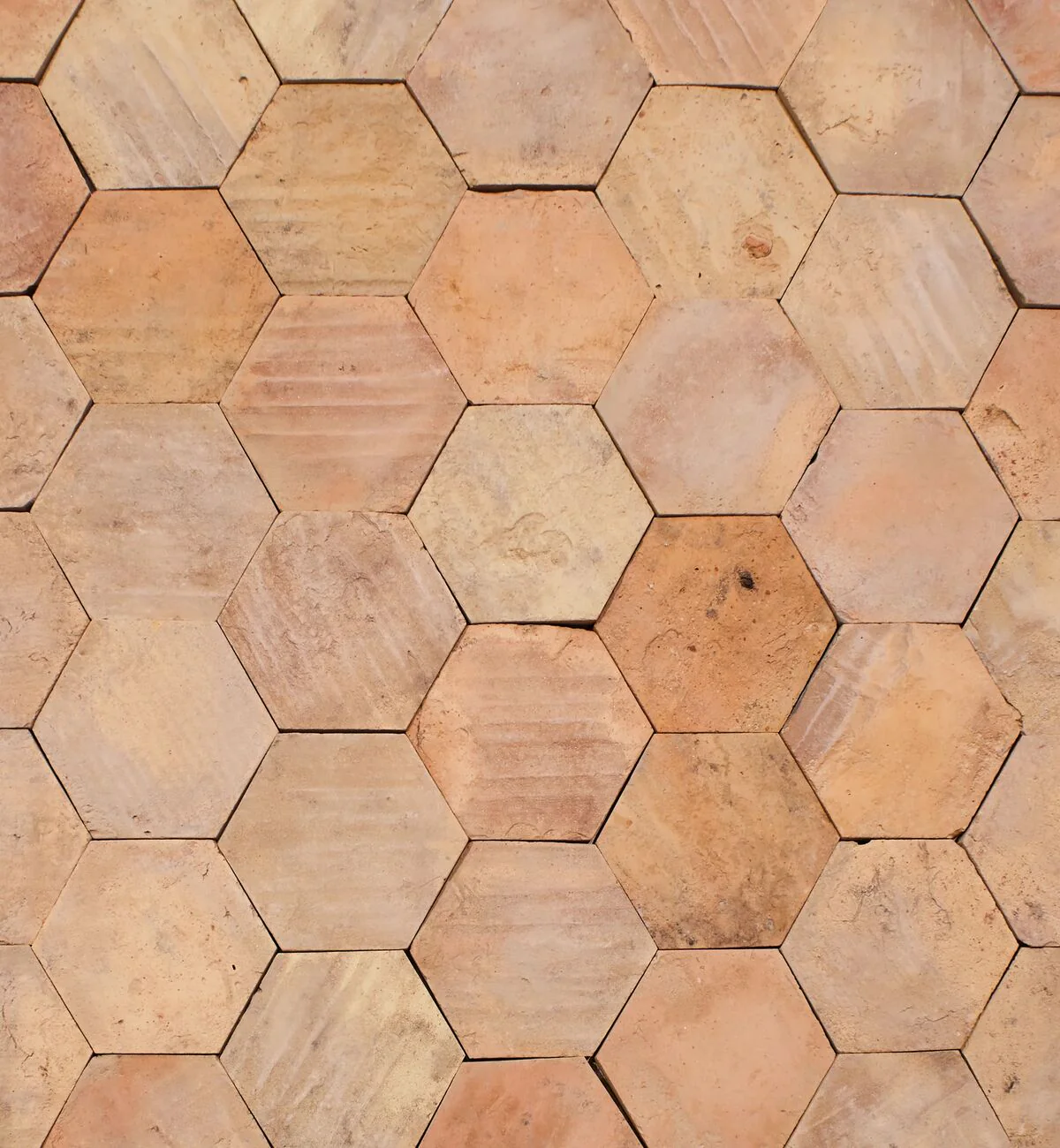 Reclaimed Terracotta Hexagonal Tile - Image 2