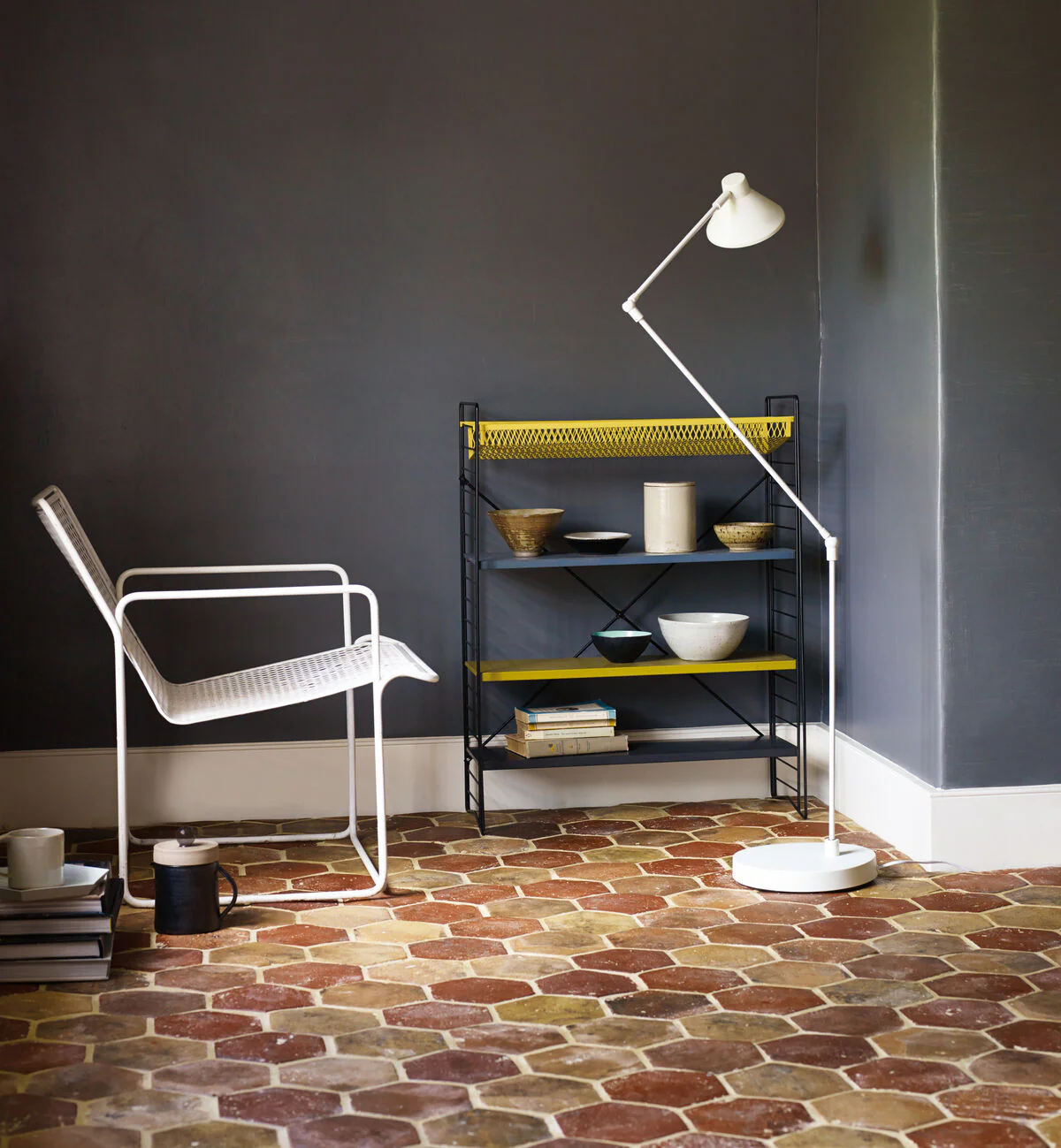 Reclaimed Terracotta Hexagonal Tile - Image 9