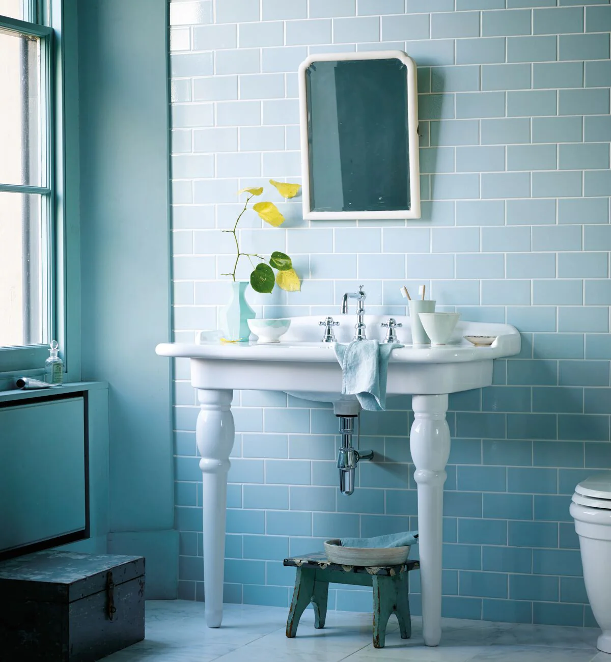 Retro Metro Lido Blue 7.5 x 15 Glazed Tile - Image 3