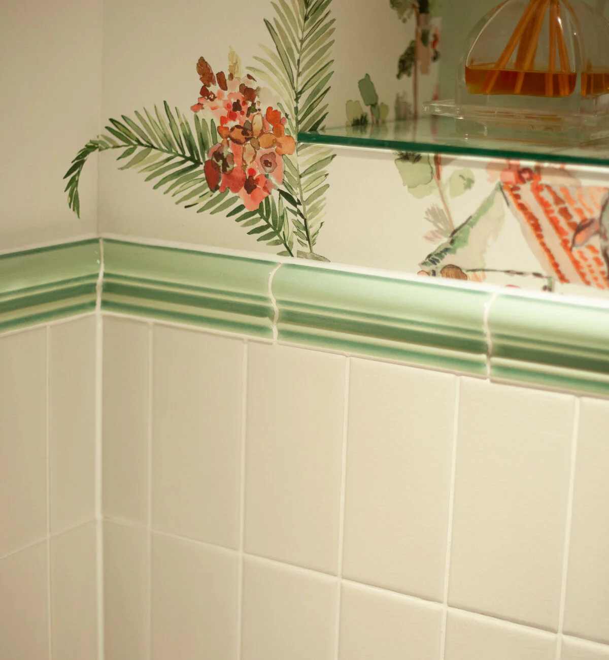 Retro Metro Lime House Glazed Dado - Image 2