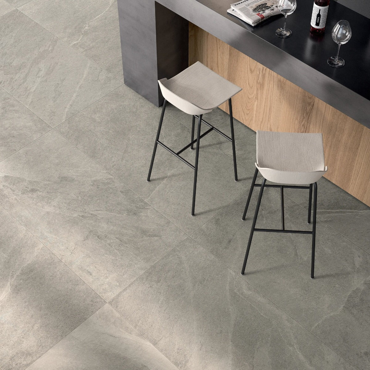 Shale Light Grey Tile 60 x 120 - Image 5