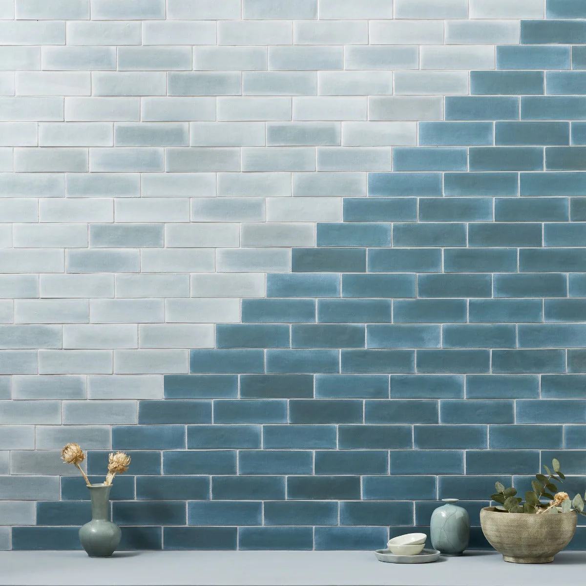 South Cliff Celeste Brick Tile - Image 3
