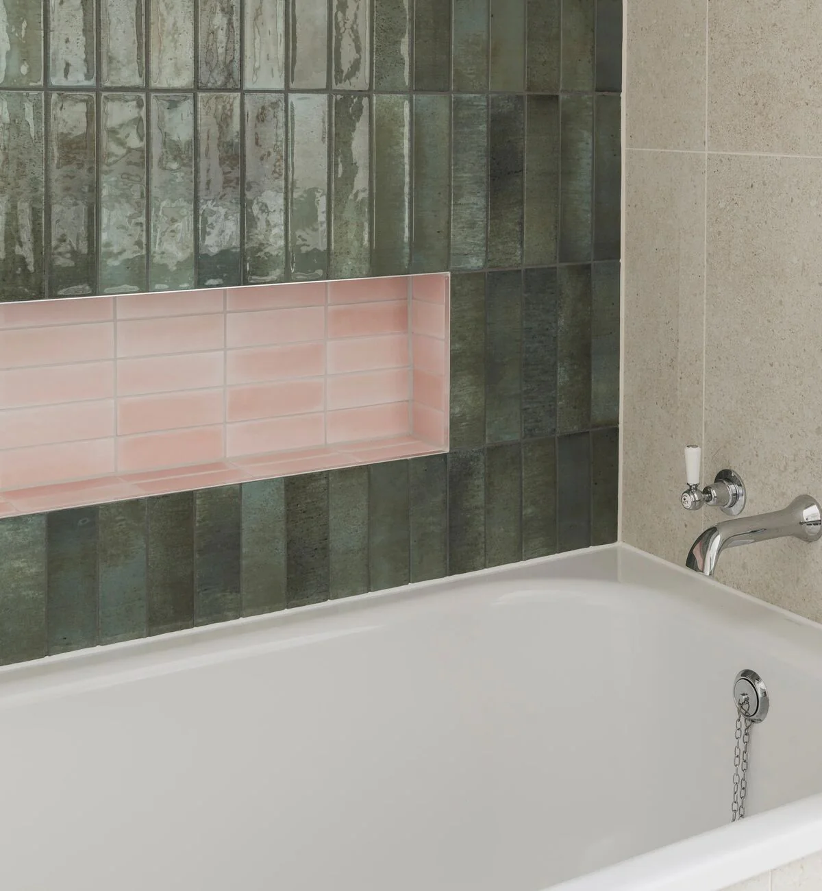 South Cliff Rose Brick Tile - Image 4