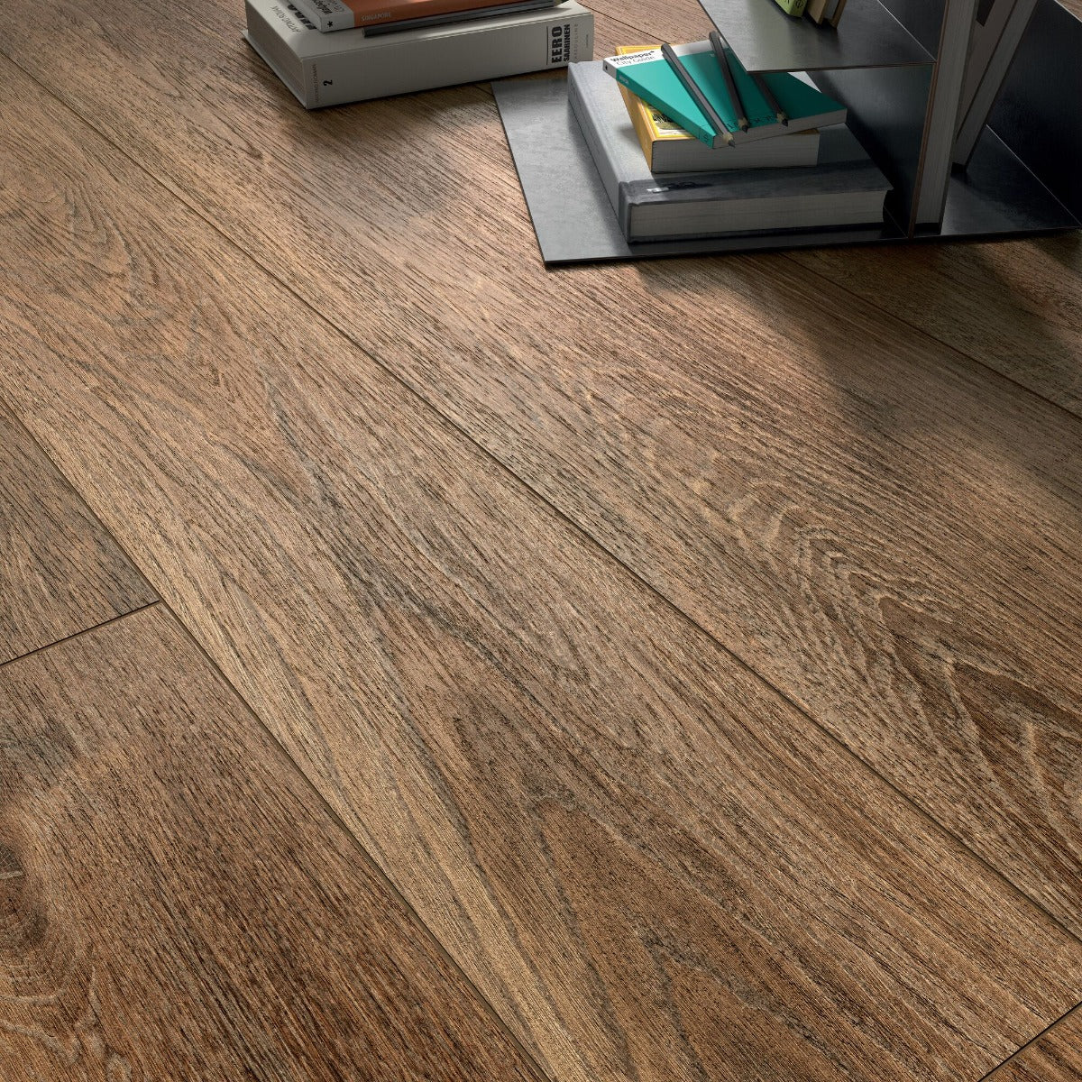 Southwold Walnut Plank Wood Effect Tile - Image 3
